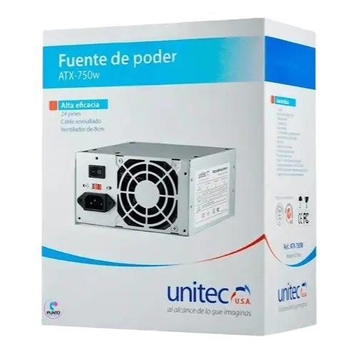 FUENTE DE PODER UNITEC ATX 750